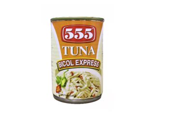 555 Tuna Bicol Express, 155Gm, Pack Of 12